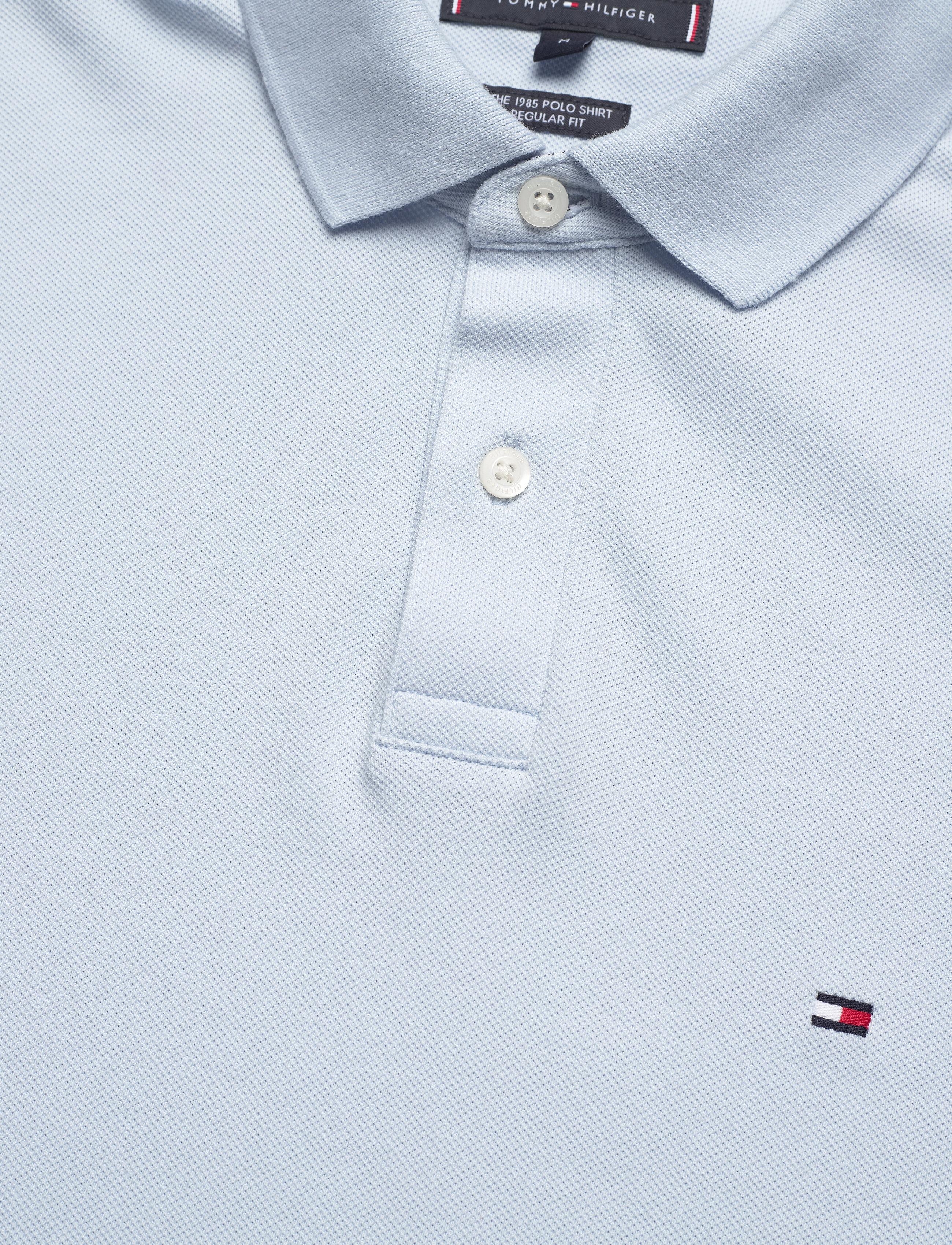Tommy Hilfiger - CORE 1985 REGULAR POLO - short-sleeved polos - breezy blue - 4