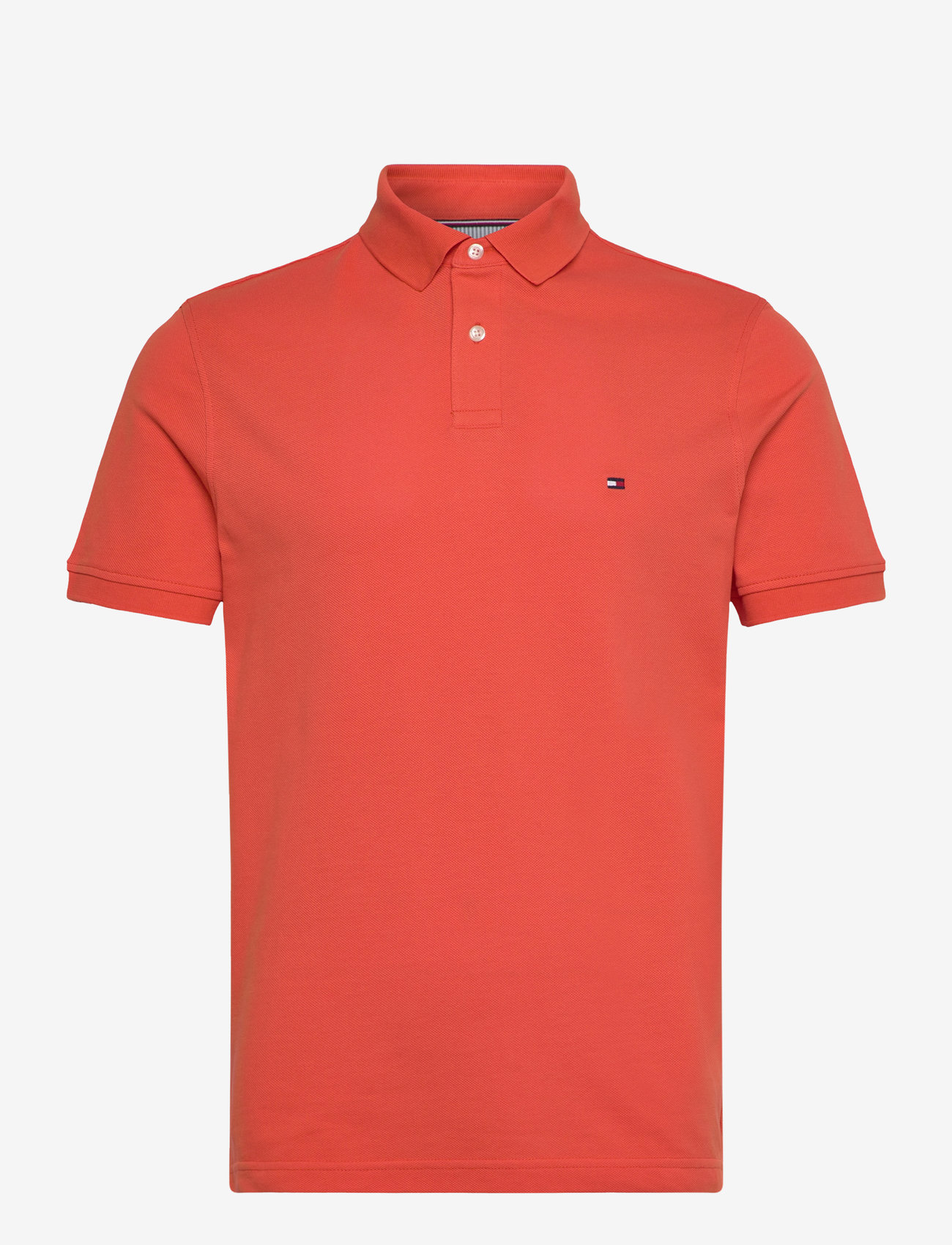 Tommy Hilfiger - 1985 REGULAR POLO - kortærmede poloer - brilliant orange - 1