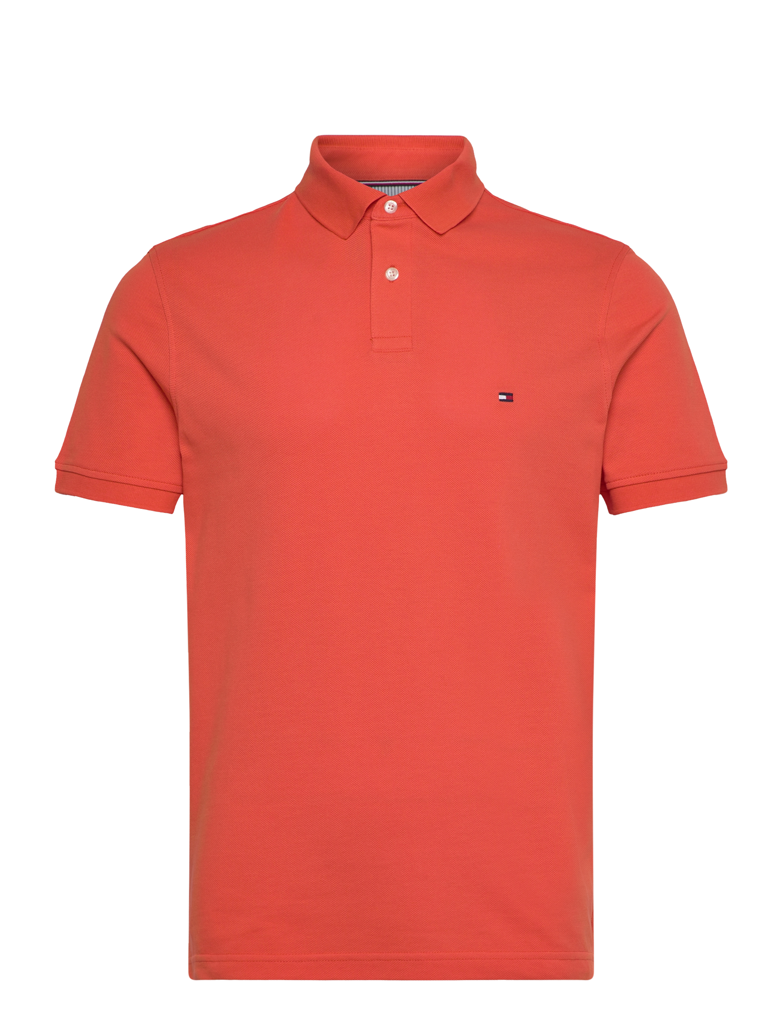 Tommy Hilfiger - 1985 REGULAR POLO - kortærmede poloer - brilliant orange - 1