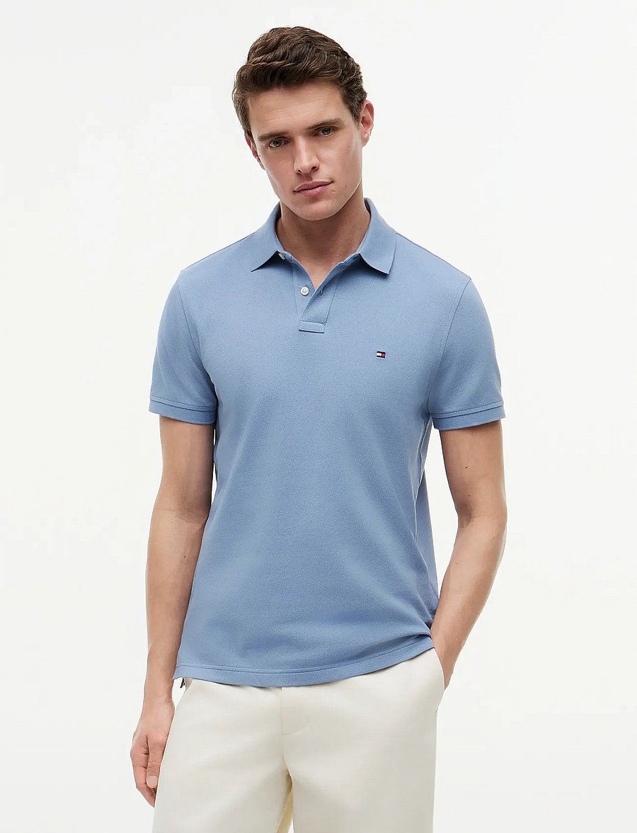 Tommy Hilfiger - CORE 1985 REGULAR POLO - lühikeste varrukatega polod - brisk blue - 0
