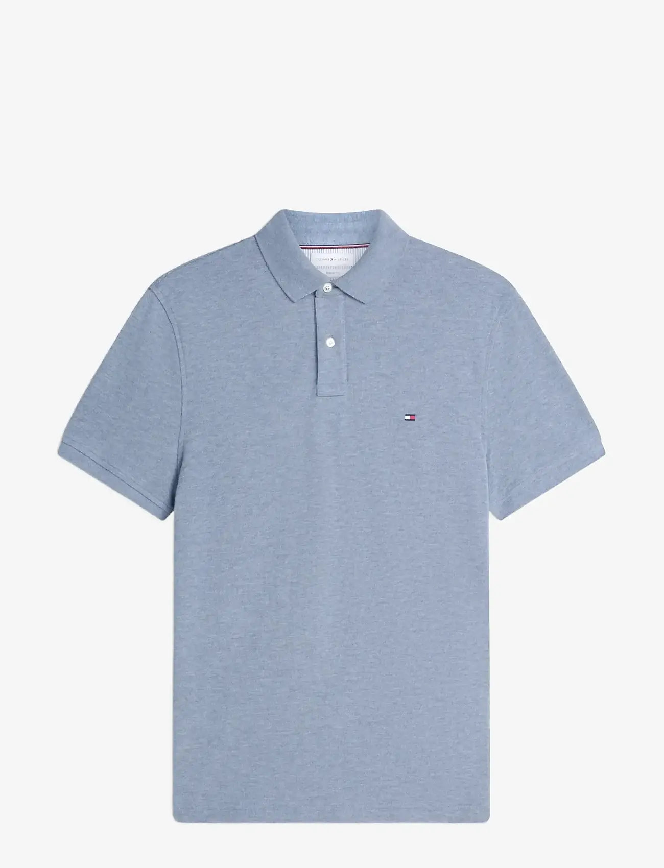 Tommy Hilfiger - 1985 REGULAR POLO - kortærmede poloer - brisk blue heather - 1