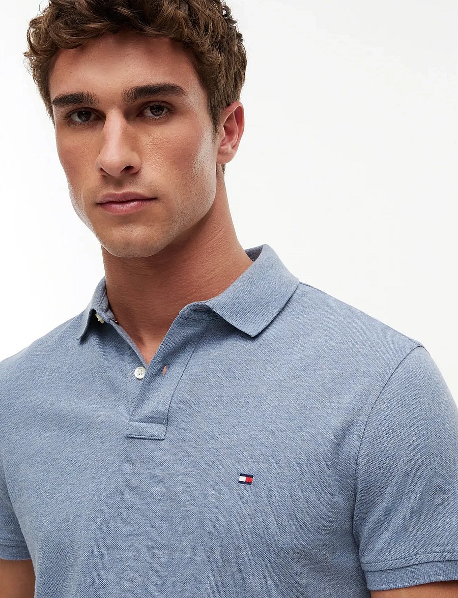 Tommy Hilfiger - CORE 1985 REGULAR POLO - kurzärmelig - brisk blue heather - 3