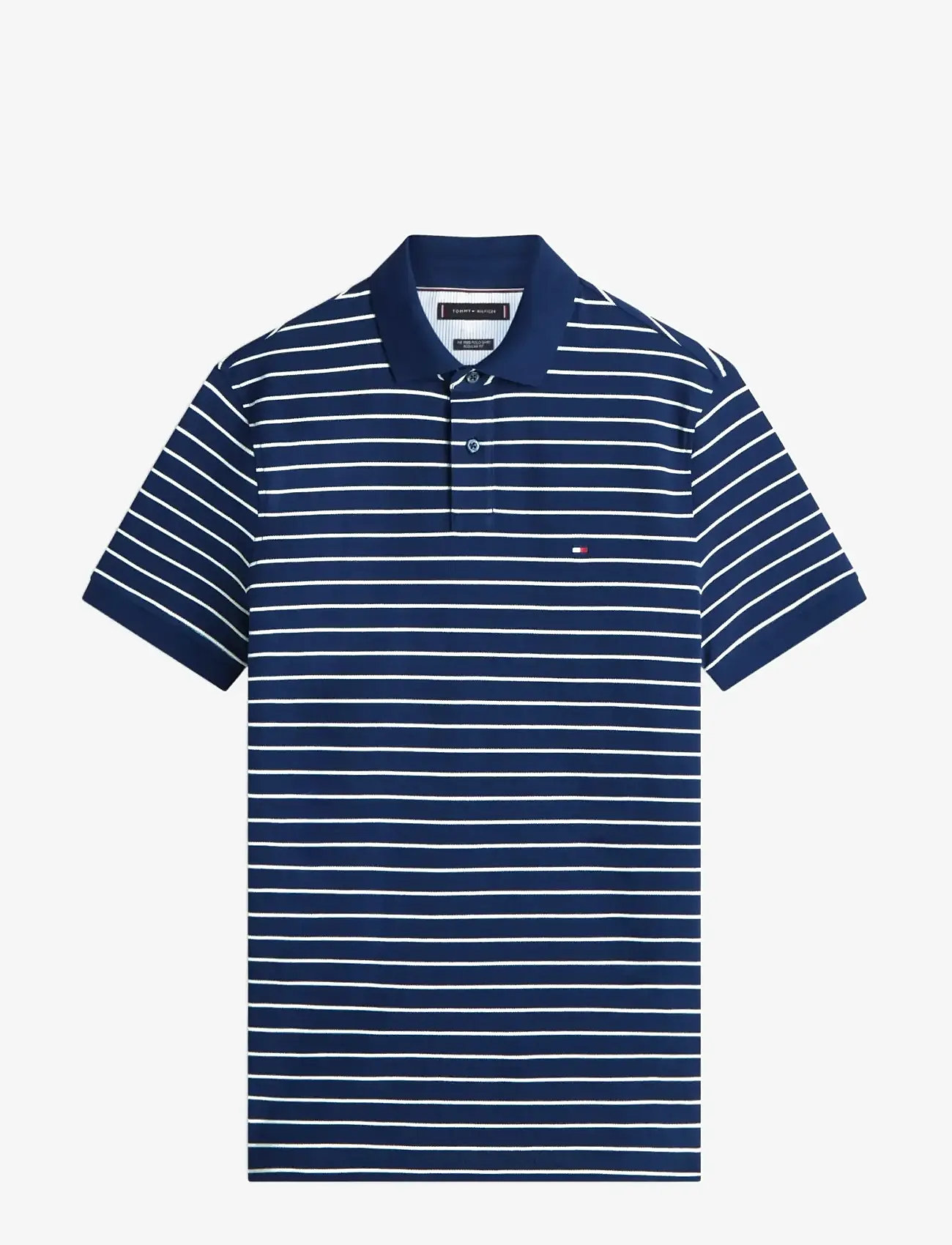 Tommy Hilfiger - 1985 REGULAR POLO - kortærmede poloer - carbon navy   ivory petal - 1