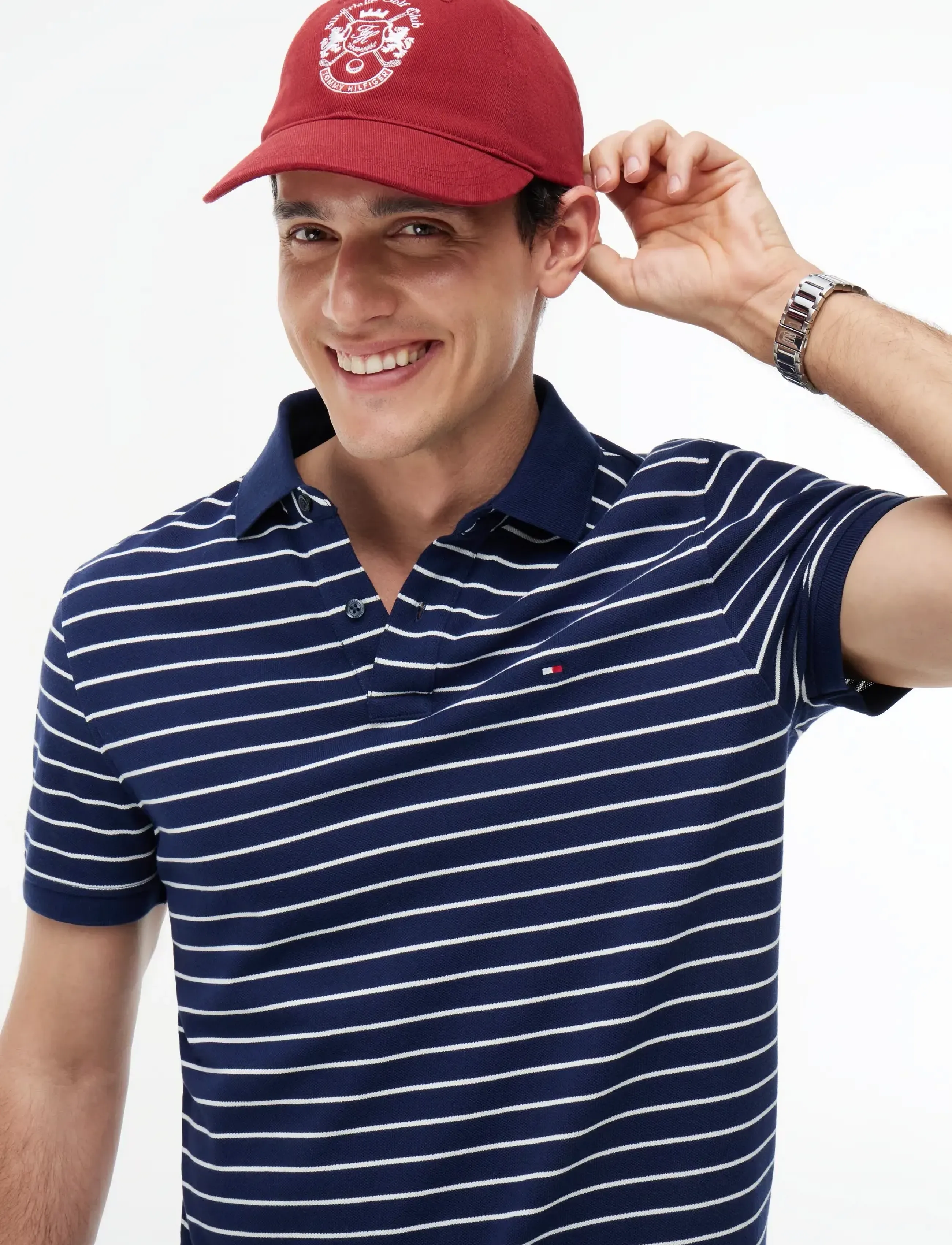 Tommy Hilfiger - 1985 REGULAR POLO - kurzärmelig - carbon navy   ivory petal - 3
