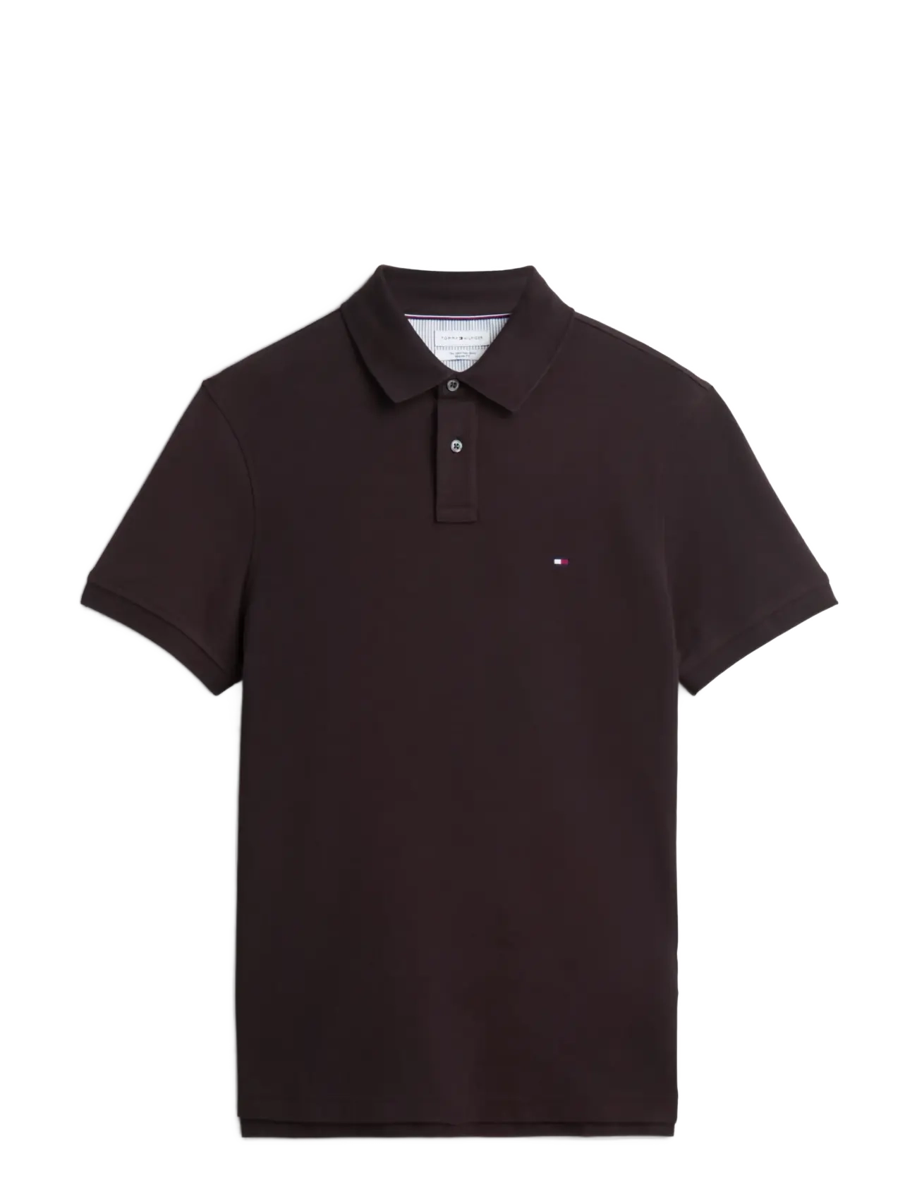 Tommy Hilfiger - 1985 REGULAR POLO - kortærmede poloer - chocolate - 1