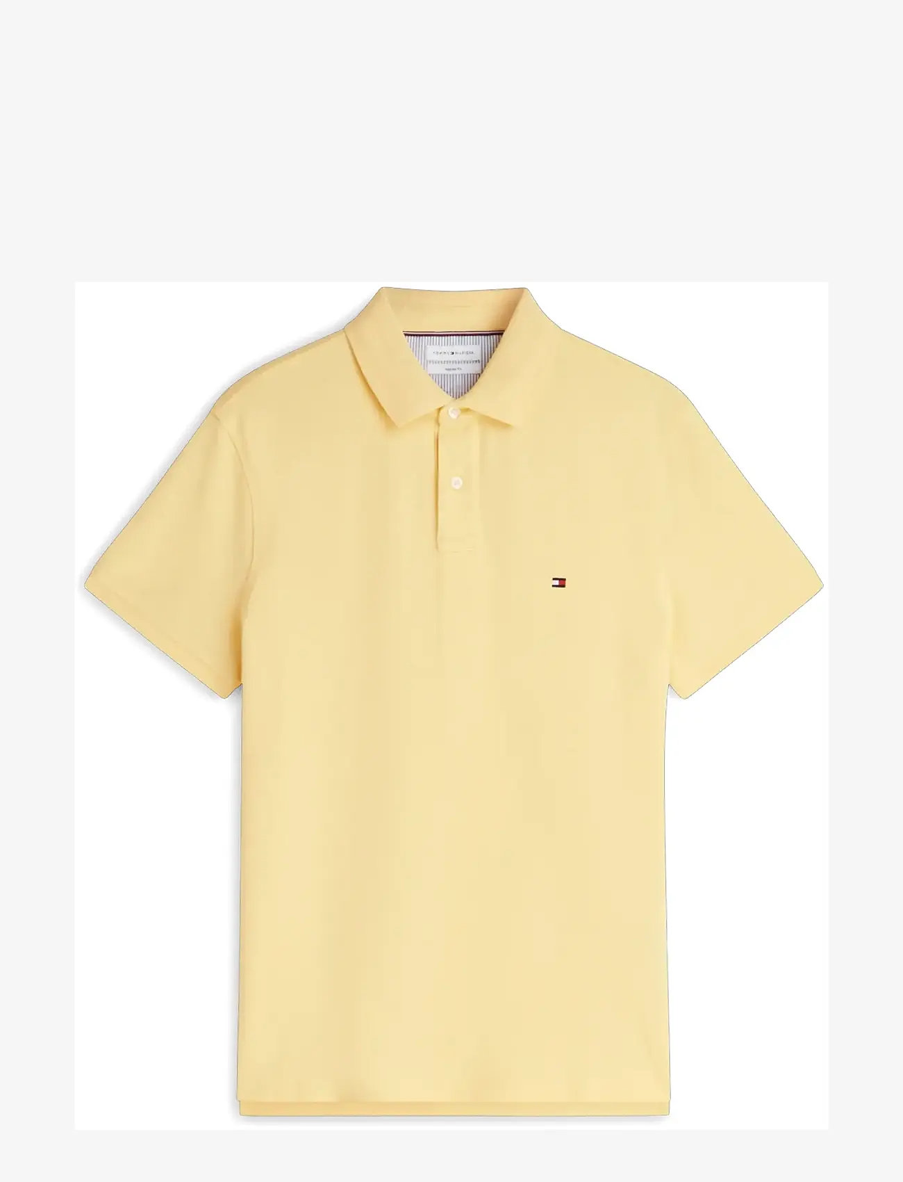 Tommy Hilfiger - 1985 REGULAR POLO - kortærmede poloer - citronella - 1