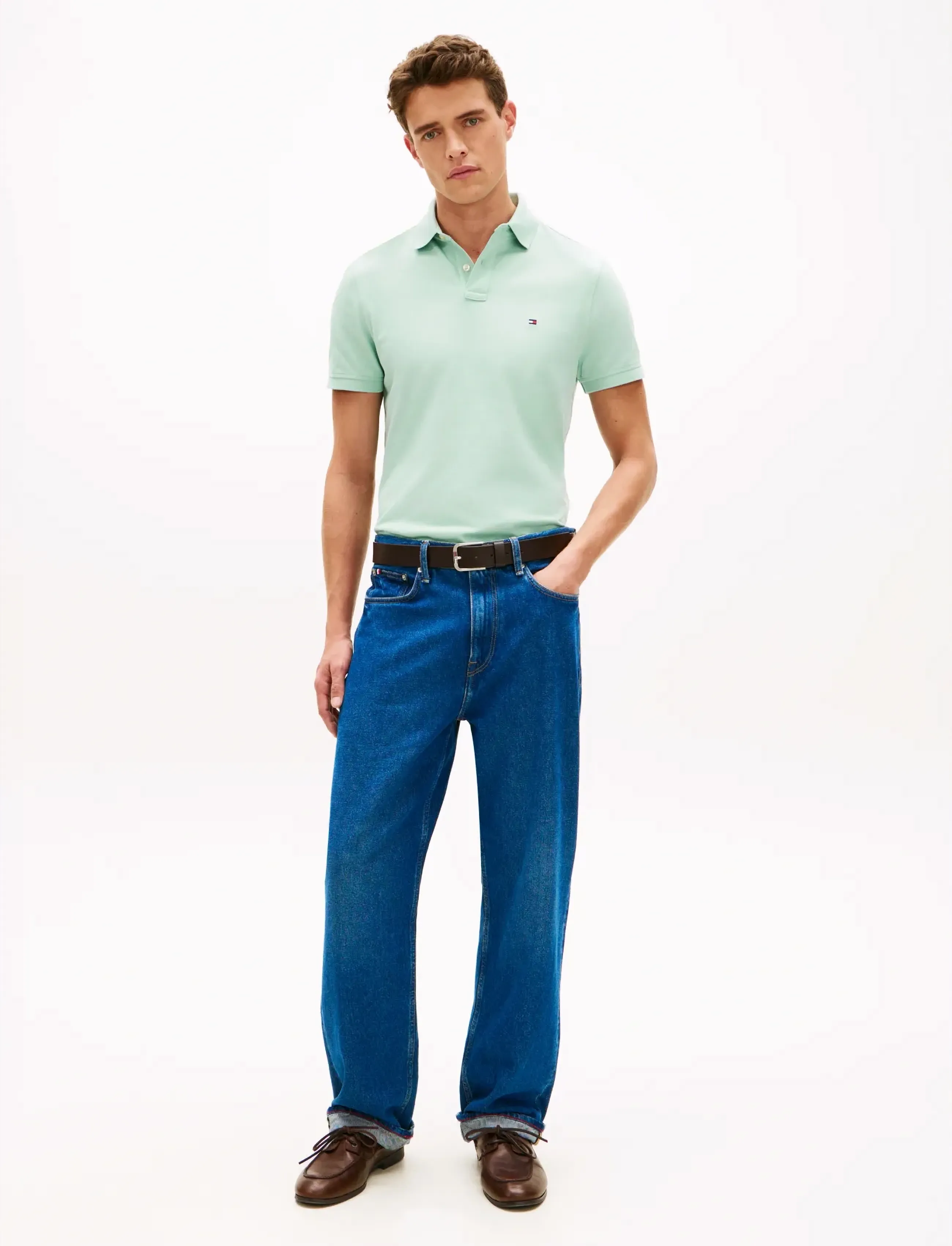 Tommy Hilfiger - 1985 REGULAR POLO - kurzärmelig - crushed mint - 3