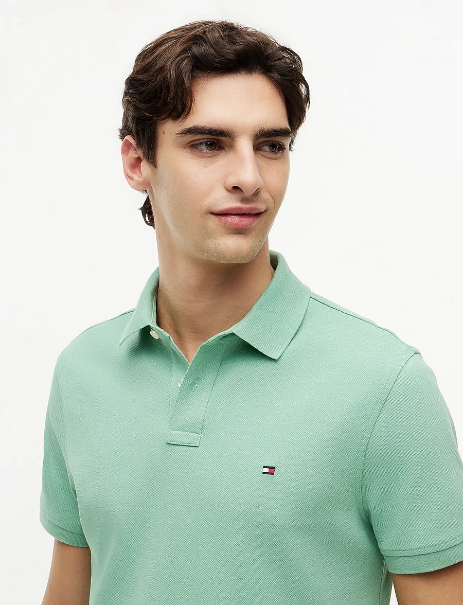 Tommy Hilfiger - CORE 1985 REGULAR POLO - lühikeste varrukatega polod - cut grass - 3
