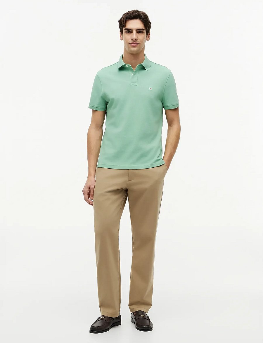 Tommy Hilfiger - CORE 1985 REGULAR POLO - lühikeste varrukatega polod - cut grass - 4