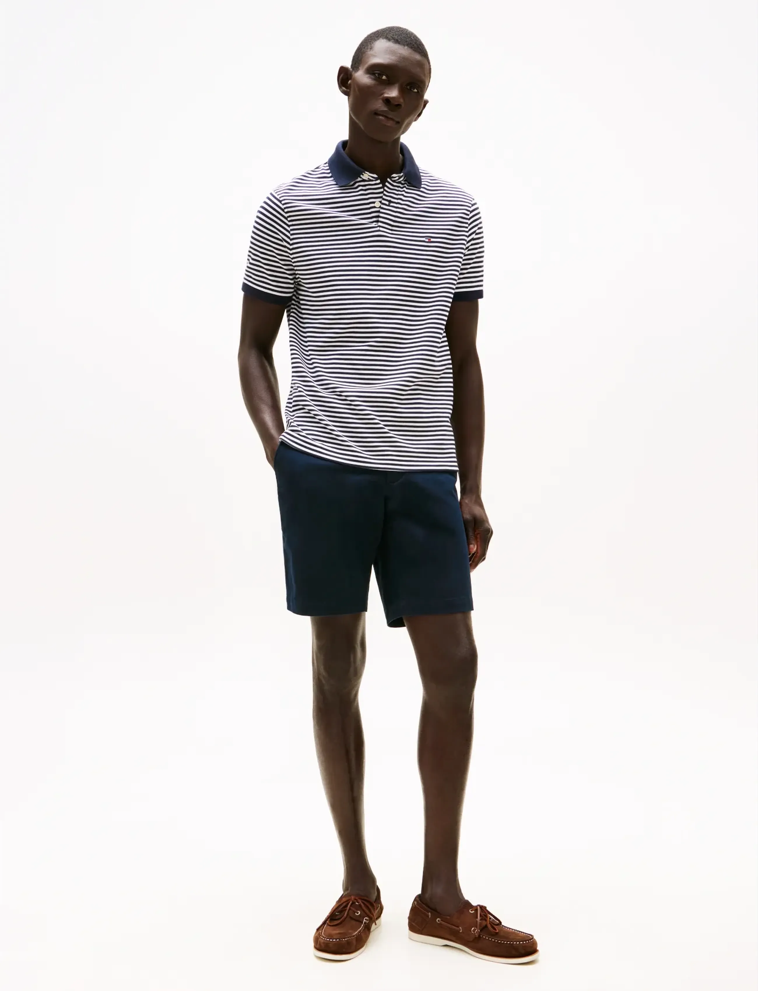 Tommy Hilfiger - 1985 REGULAR POLO - short-sleeved polos - desert sky   white - 3