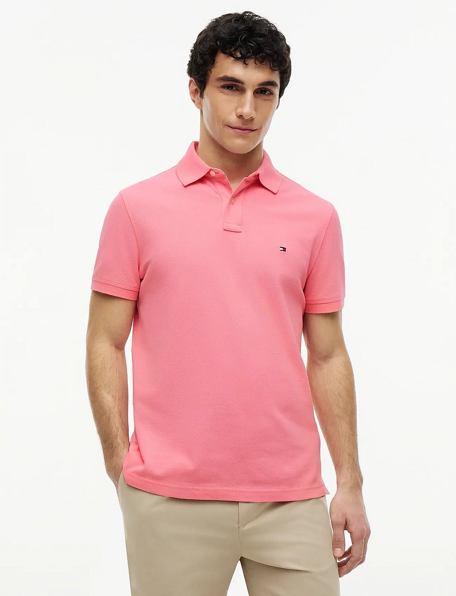 Tommy Hilfiger - CORE 1985 REGULAR POLO - lühikeste varrukatega polod - doll pink - 0