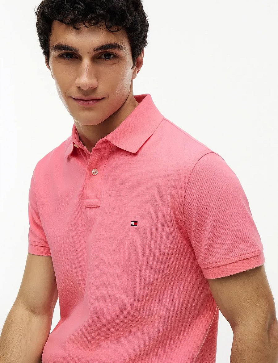 Tommy Hilfiger - CORE 1985 REGULAR POLO - lühikeste varrukatega polod - doll pink - 3