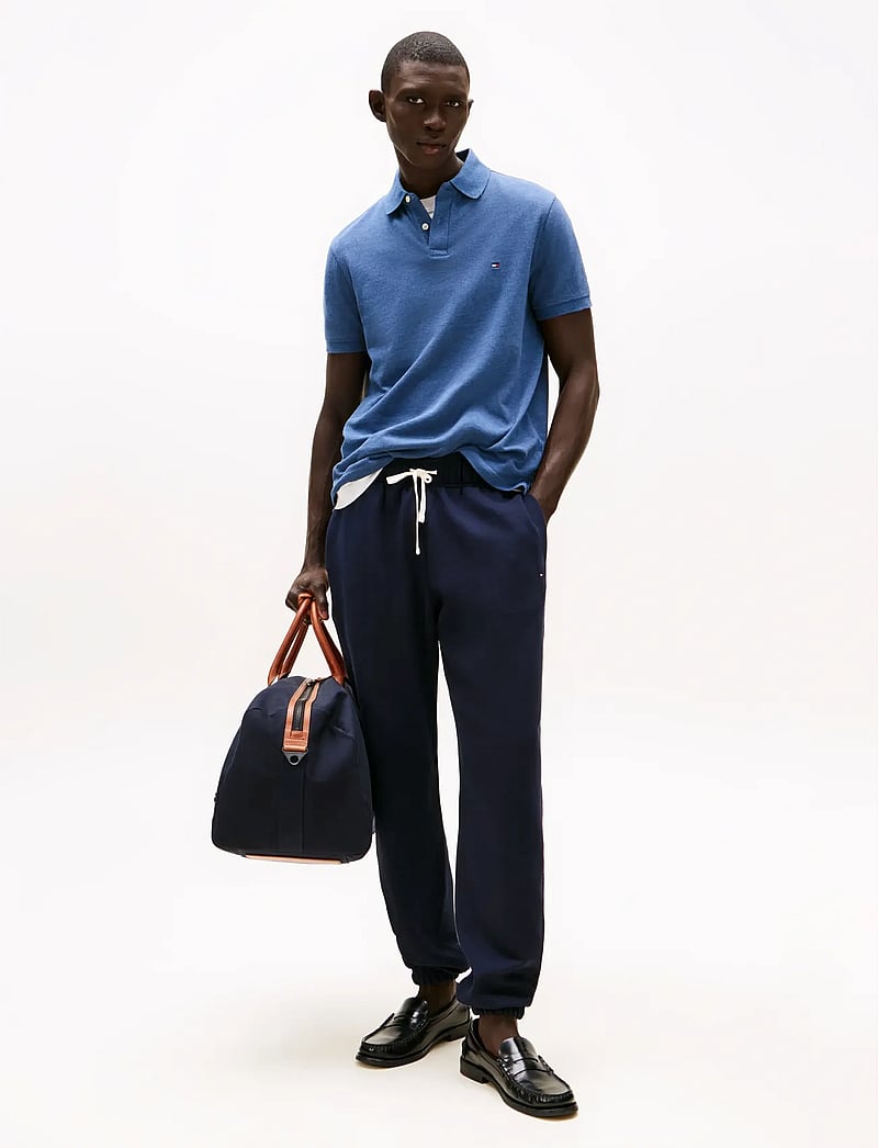 Tommy Hilfiger - CORE 1985 REGULAR POLO - lyhythihaiset - faded indigo heather - 3