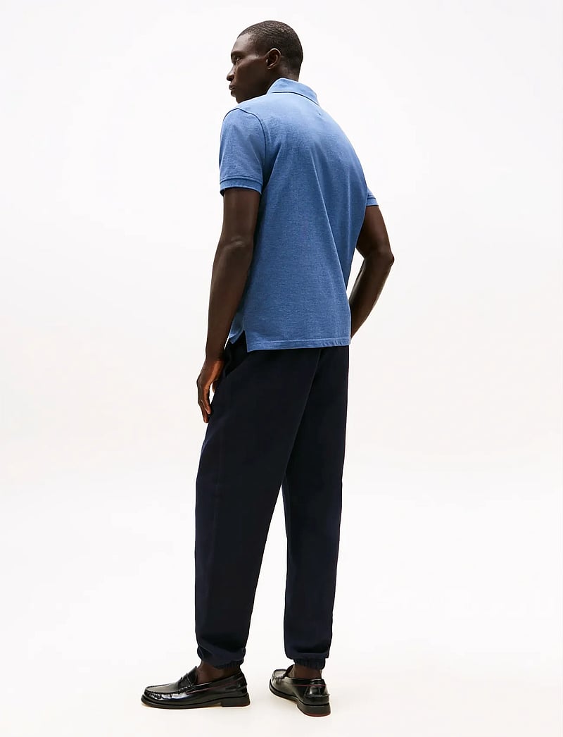 Tommy Hilfiger - CORE 1985 REGULAR POLO - lyhythihaiset - faded indigo heather - 4