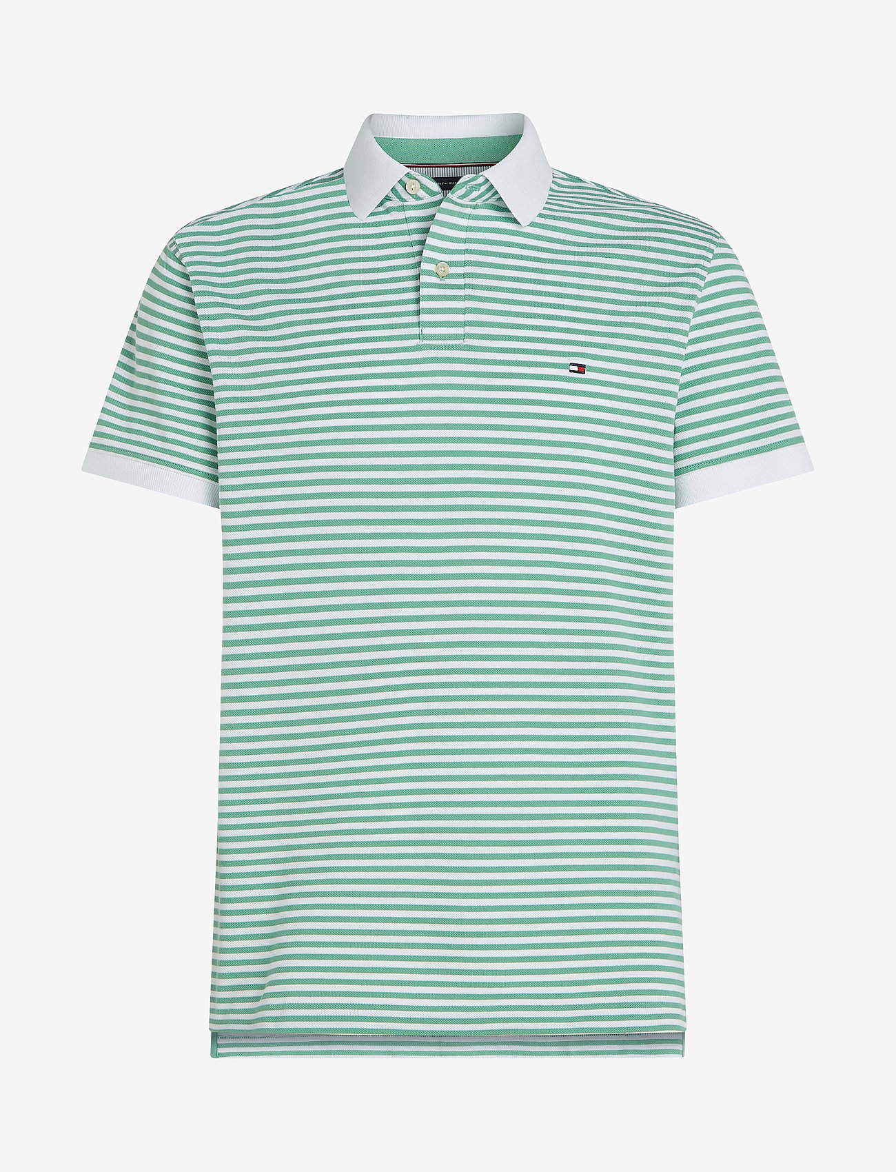 Tommy Hilfiger - CORE 1985 REGULAR POLO - short-sleeved polos - fort green / white - 1