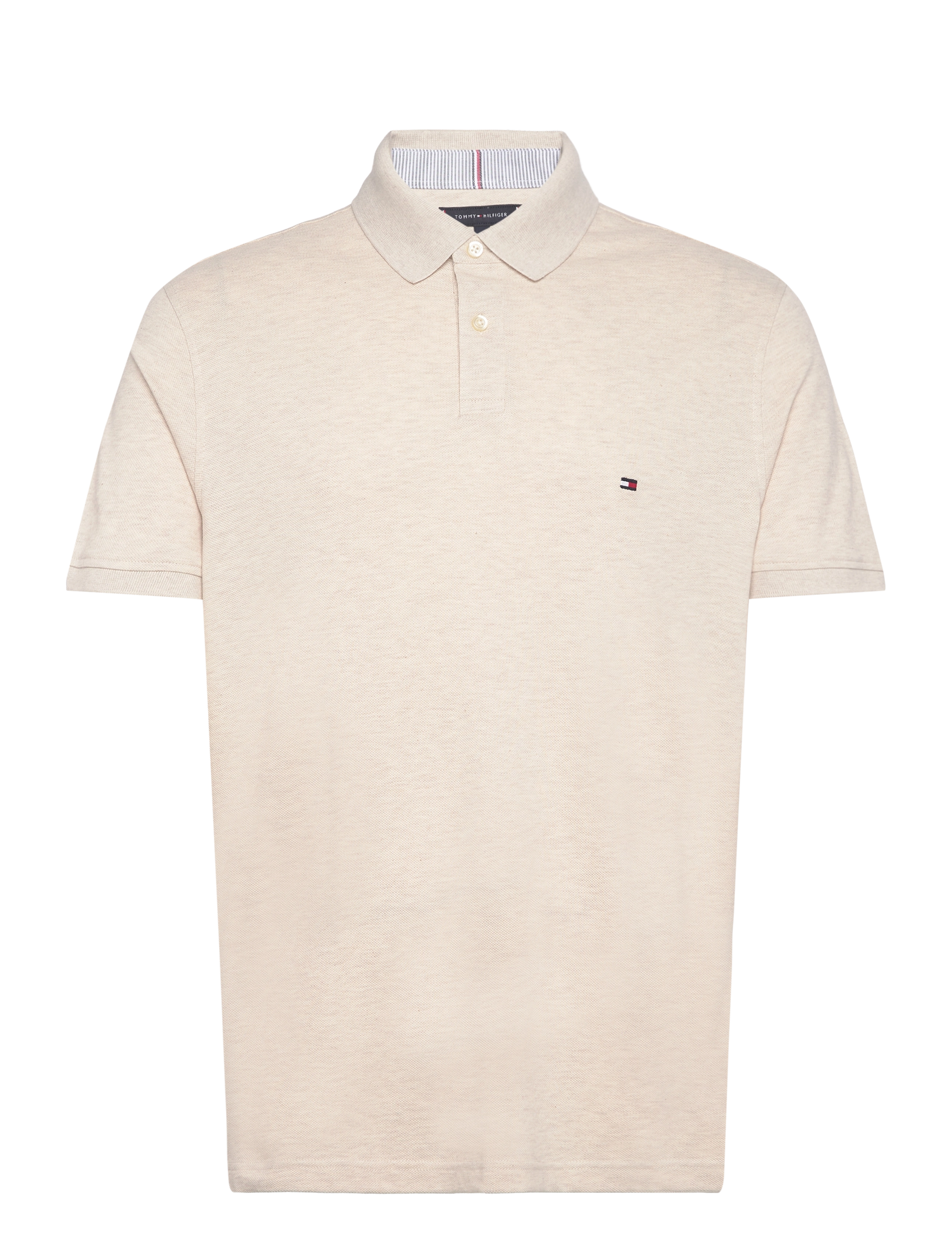Tommy Hilfiger 1985 REGULAR POLO - Clothing - HEATHERED OATMILK / beige
