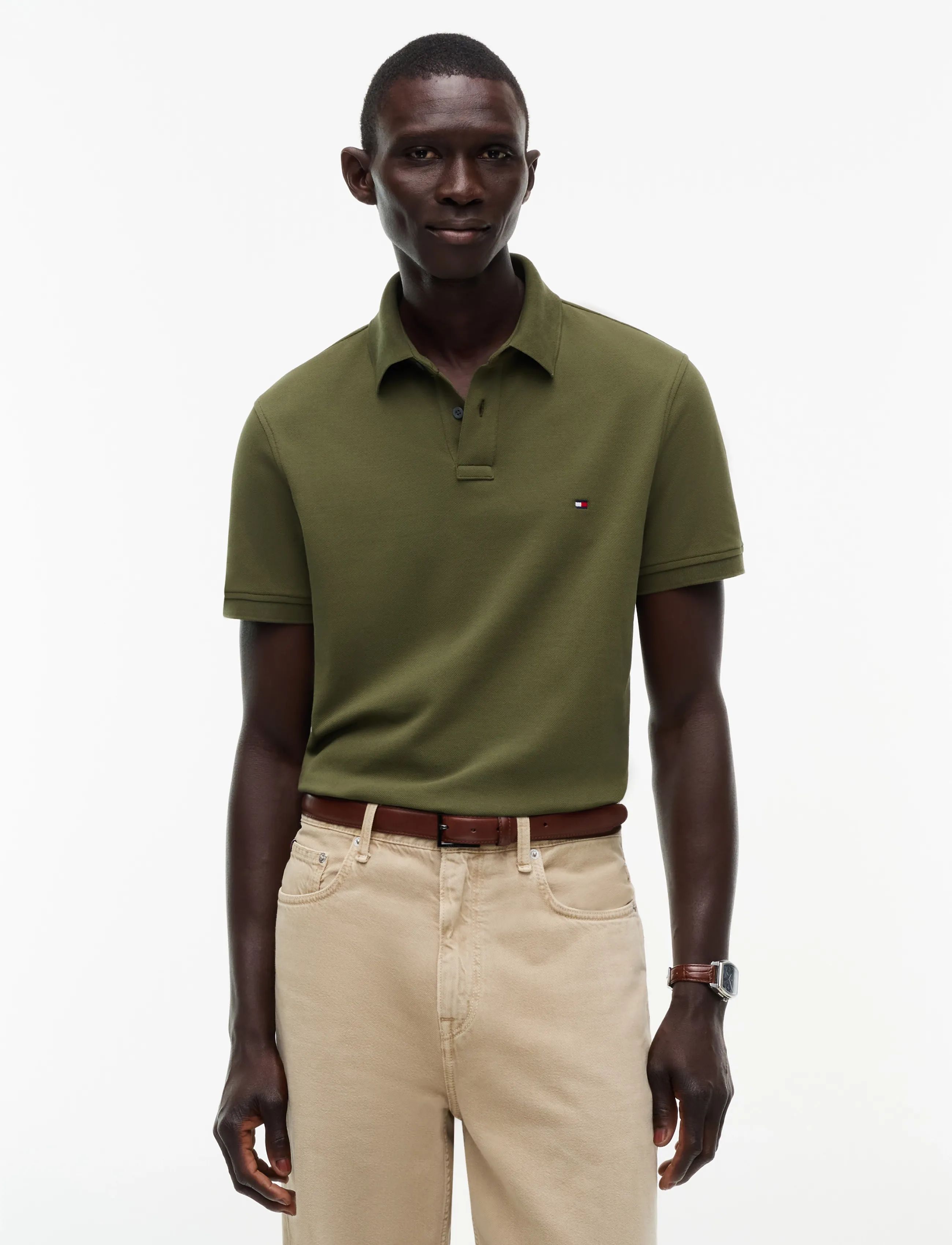 Tommy Hilfiger 1985 REGULAR POLO - Kortærmede poloer - HUNTSMAN GREEN / green