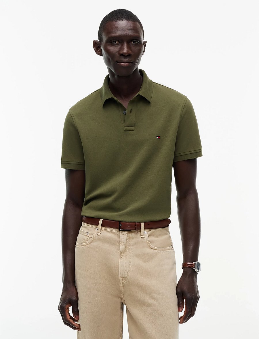 Tommy Hilfiger - CORE 1985 REGULAR POLO - lühikeste varrukatega polod - huntsman green - 0