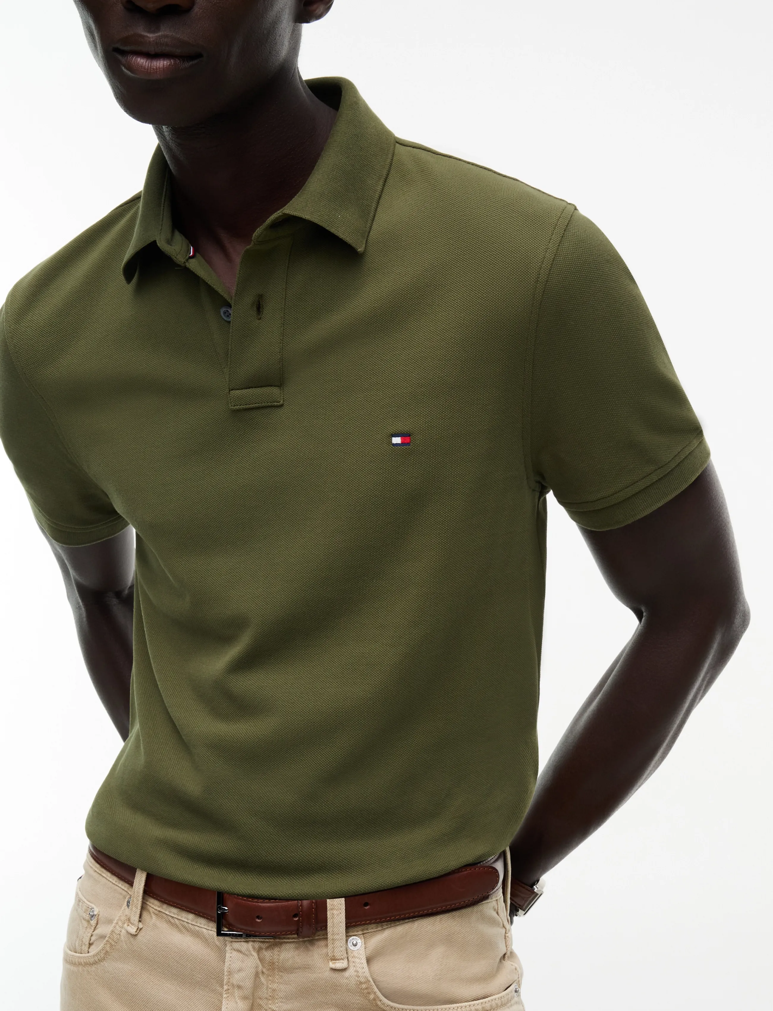 Tommy Hilfiger - 1985 REGULAR POLO - kortærmede poloer - huntsman green - 3
