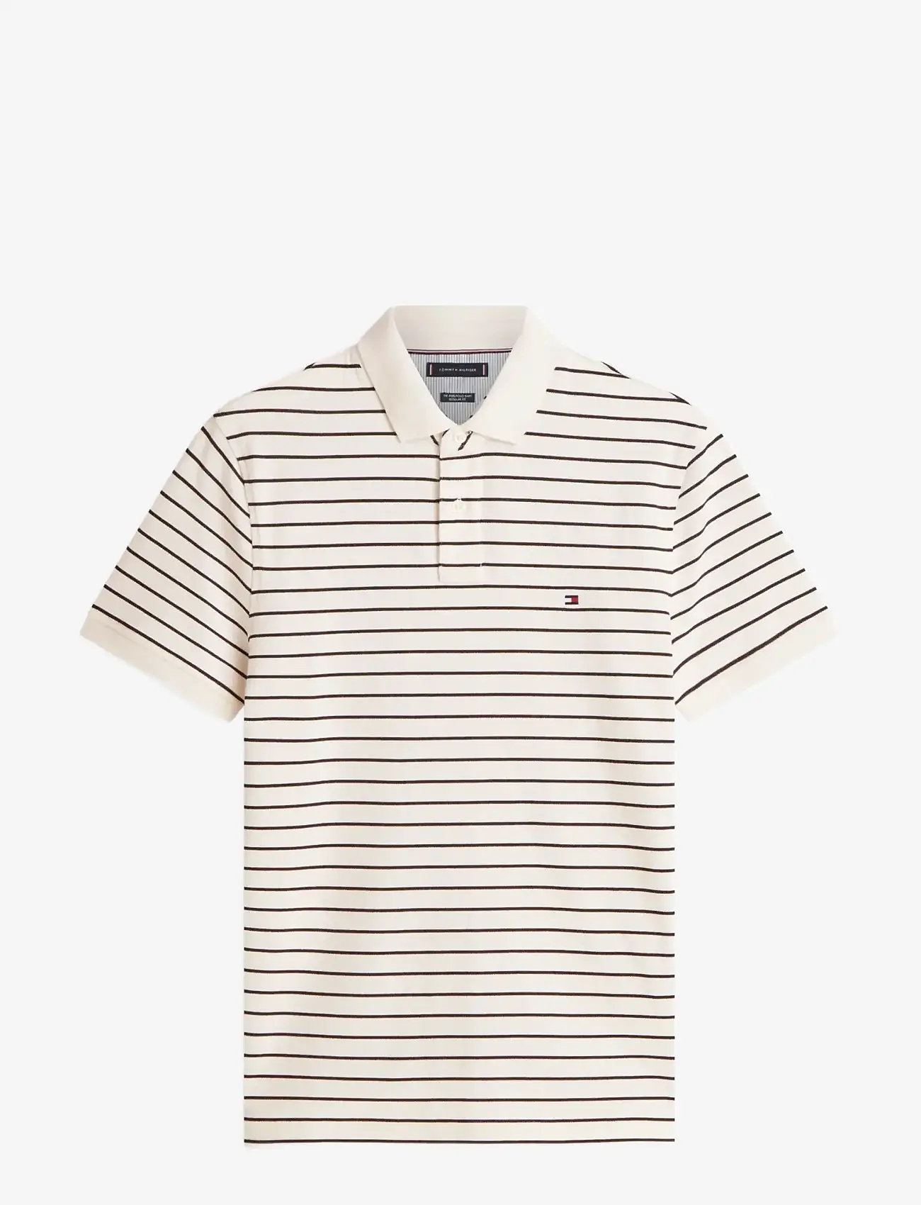 Tommy Hilfiger - 1985 REGULAR POLO - lühikeste varrukatega polod - ivory petal   black - 1