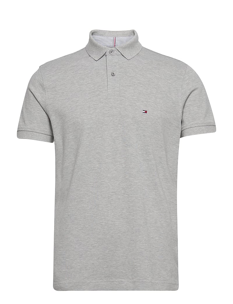 Tommy Hilfiger - CORE 1985 REGULAR POLO - kortärmade pikéer - light grey heather - 1