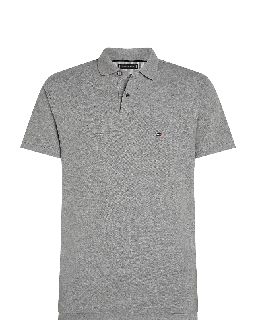Tommy Hilfiger - CORE 1985 REGULAR POLO - lühikeste varrukatega polod - medium grey heather - 1