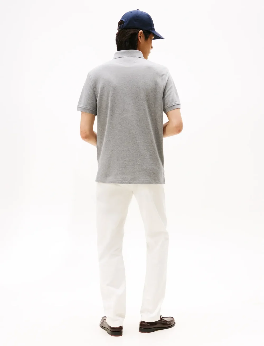 Tommy Hilfiger - CORE 1985 REGULAR POLO - lühikeste varrukatega polod - medium grey heather - 4