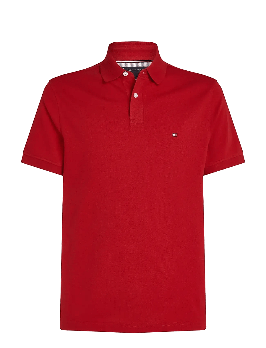 Tommy Hilfiger - CORE 1985 REGULAR POLO - lühikeste varrukatega polod - medium red - 1