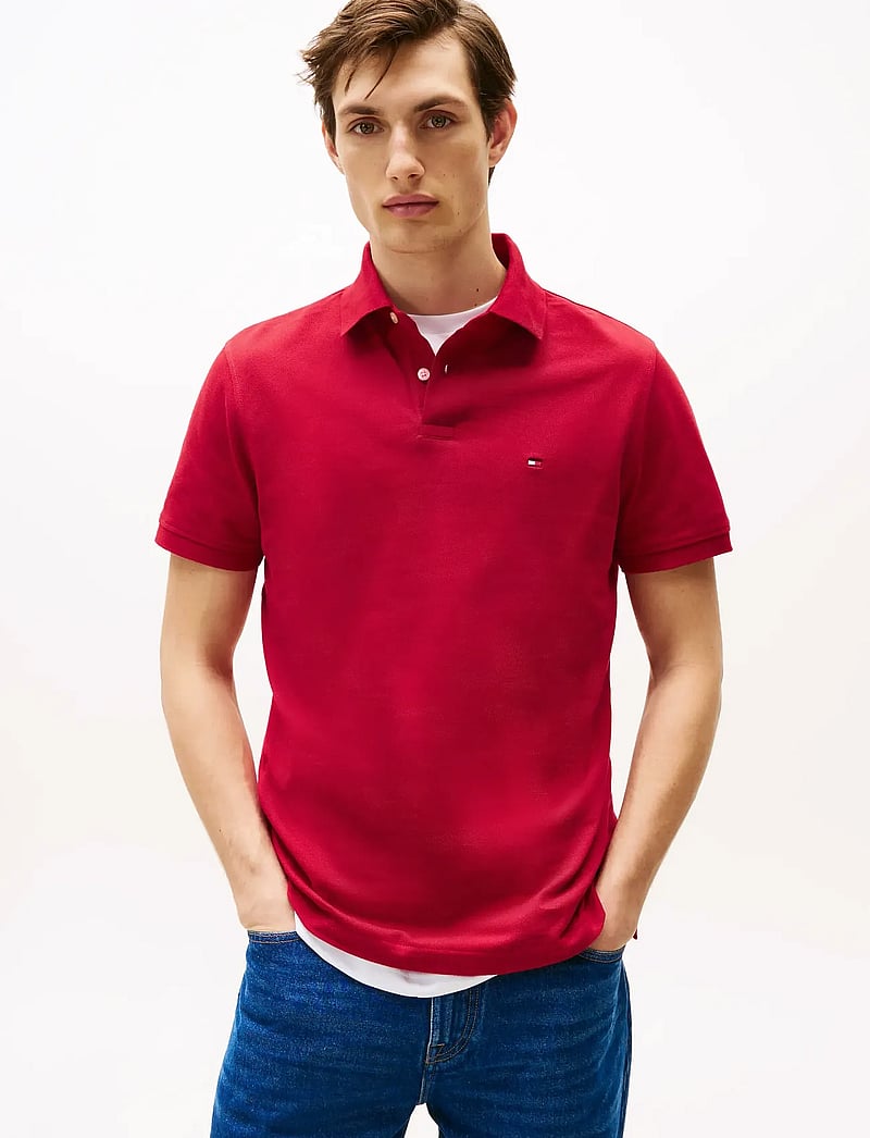 Tommy Hilfiger - CORE 1985 REGULAR POLO - kurzärmelig - medium red - 0