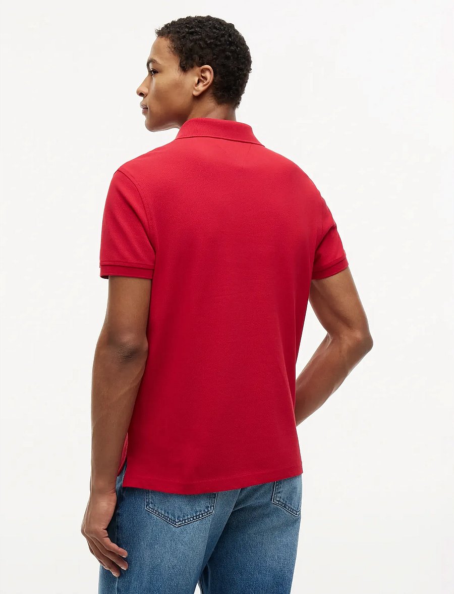 Tommy Hilfiger - CORE 1985 REGULAR POLO - lühikeste varrukatega polod - medium red - 4