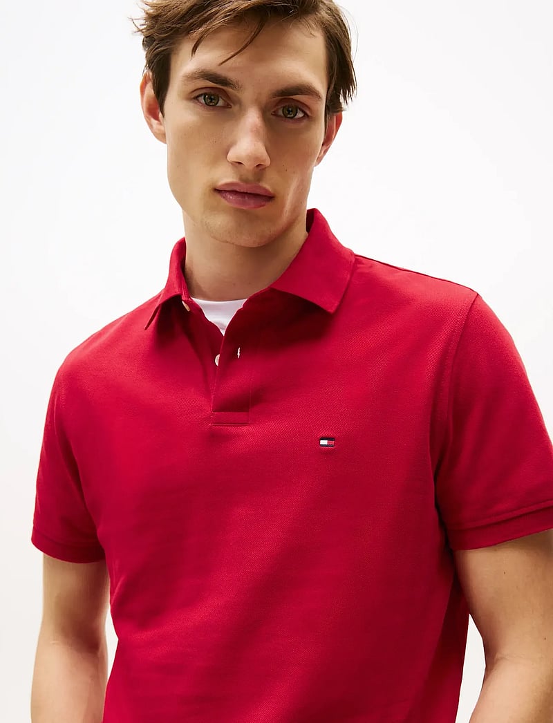 Tommy Hilfiger - CORE 1985 REGULAR POLO - kurzärmelig - medium red - 5