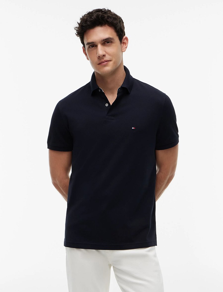 Tommy Hilfiger - 1985 REGULAR POLO - kortärmade pikéer - navy blue - 0