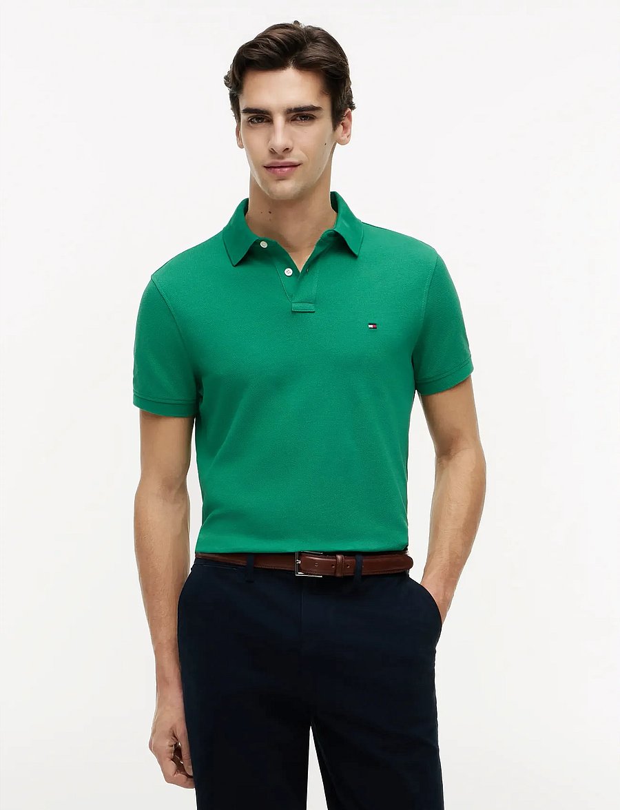 Tommy Hilfiger - CORE 1985 REGULAR POLO - lühikeste varrukatega polod - nouveau green - 0