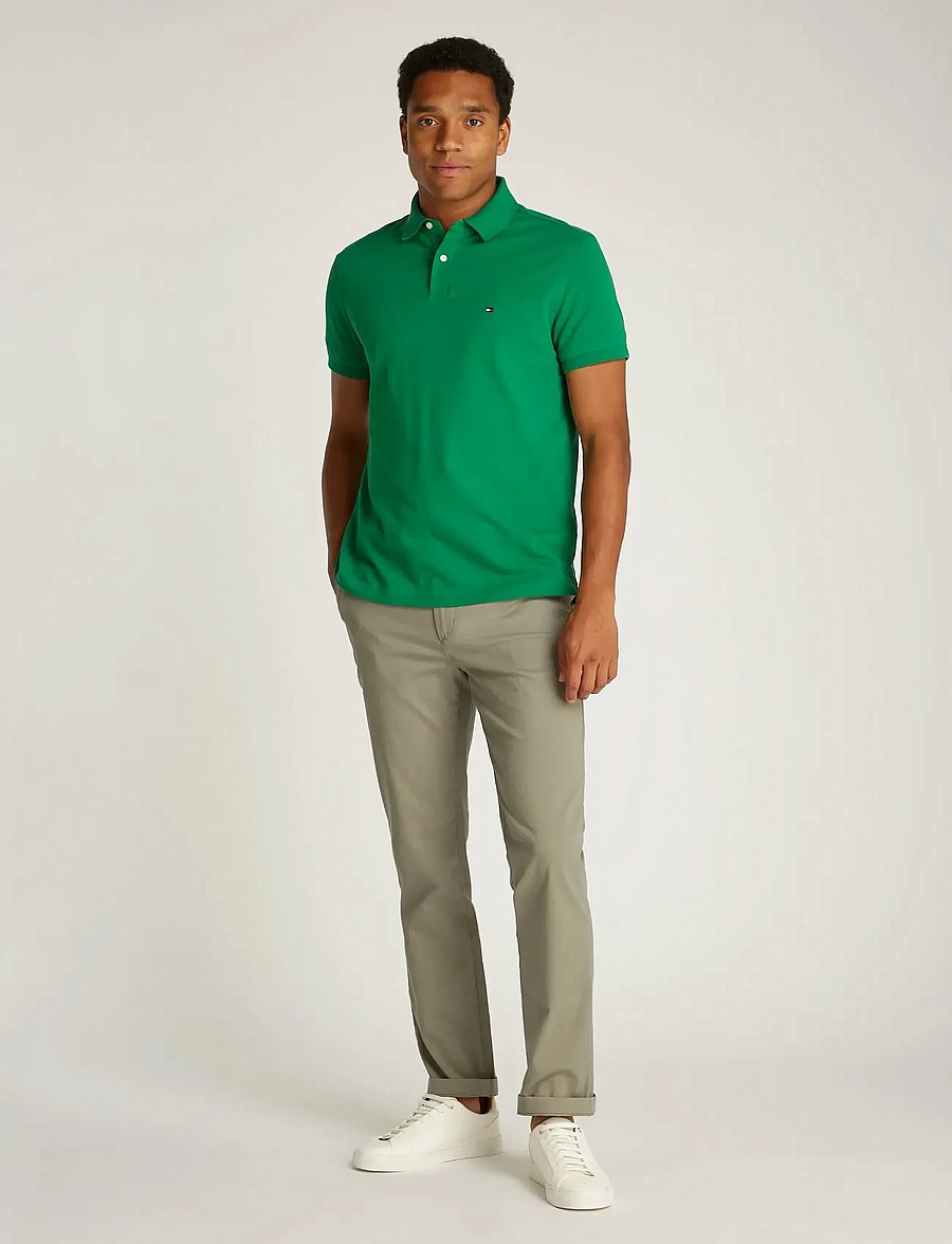 Tommy Hilfiger - CORE 1985 REGULAR POLO - lühikeste varrukatega polod - nouveau green - 4