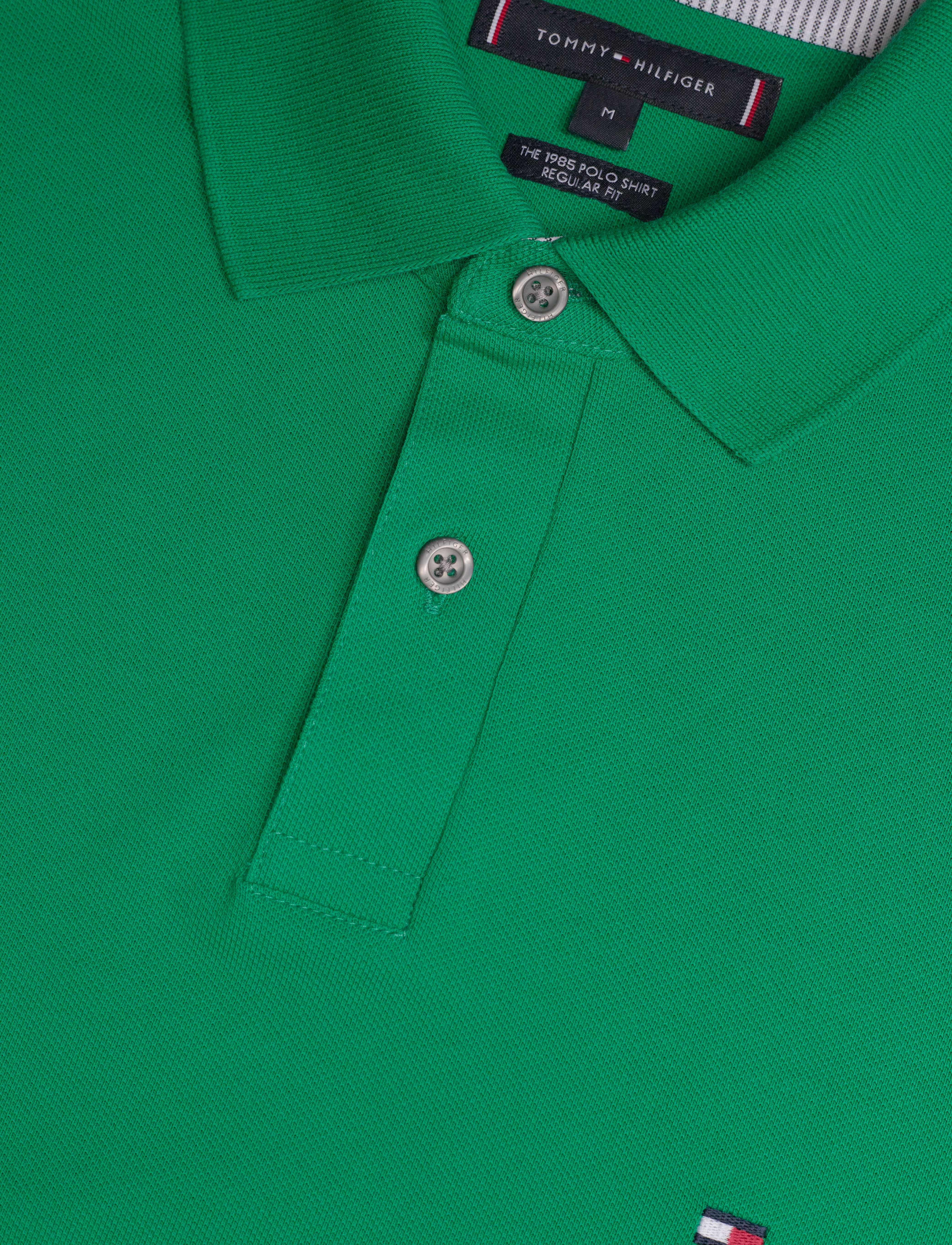 Tommy Hilfiger - CORE 1985 REGULAR POLO - kortærmede poloer - olympic green - 5