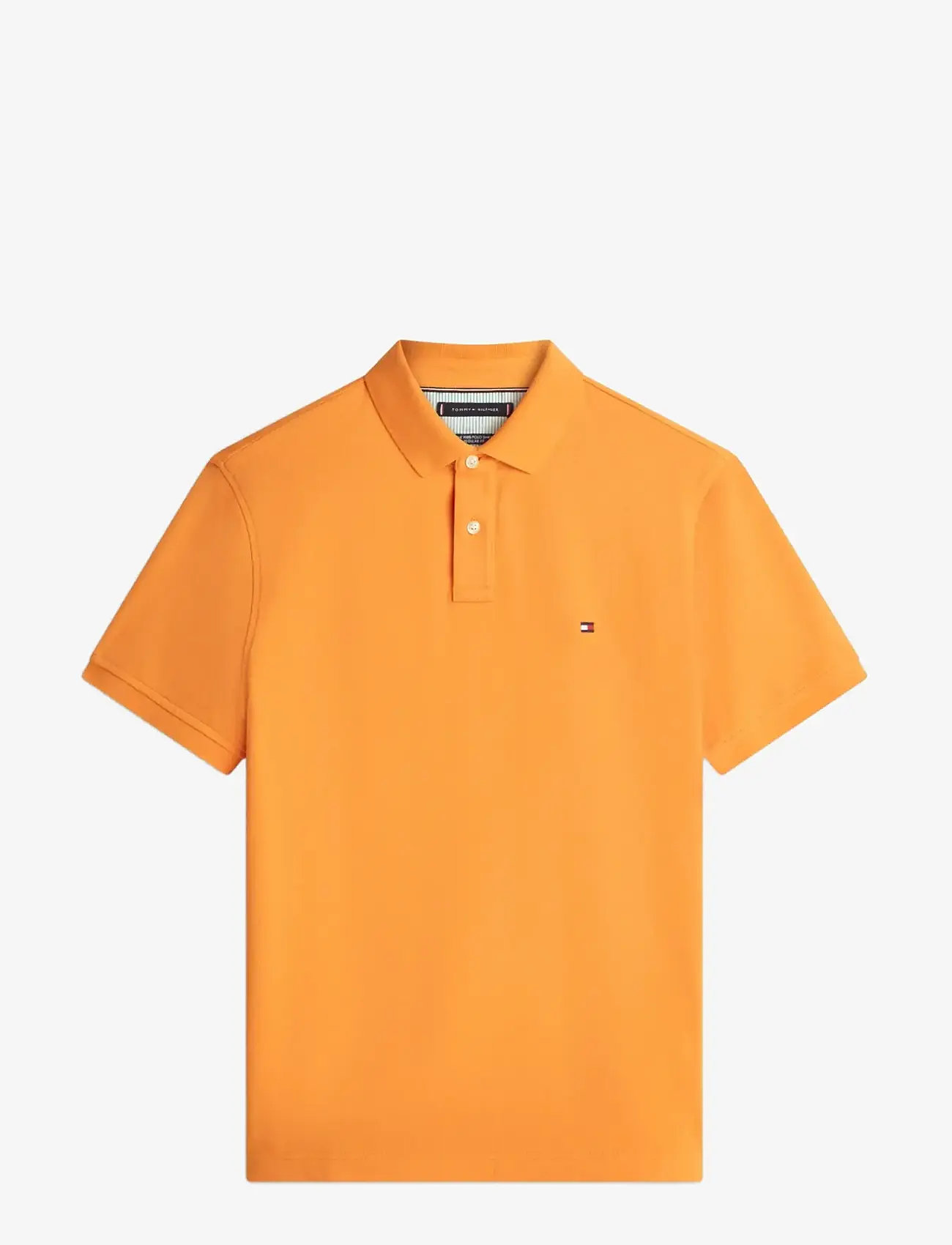 Tommy Hilfiger - 1985 REGULAR POLO - kortærmede poloer - orange tulip - 1