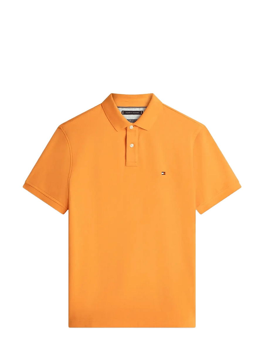 Tommy Hilfiger - 1985 REGULAR POLO - lühikeste varrukatega polod - orange tulip - 1