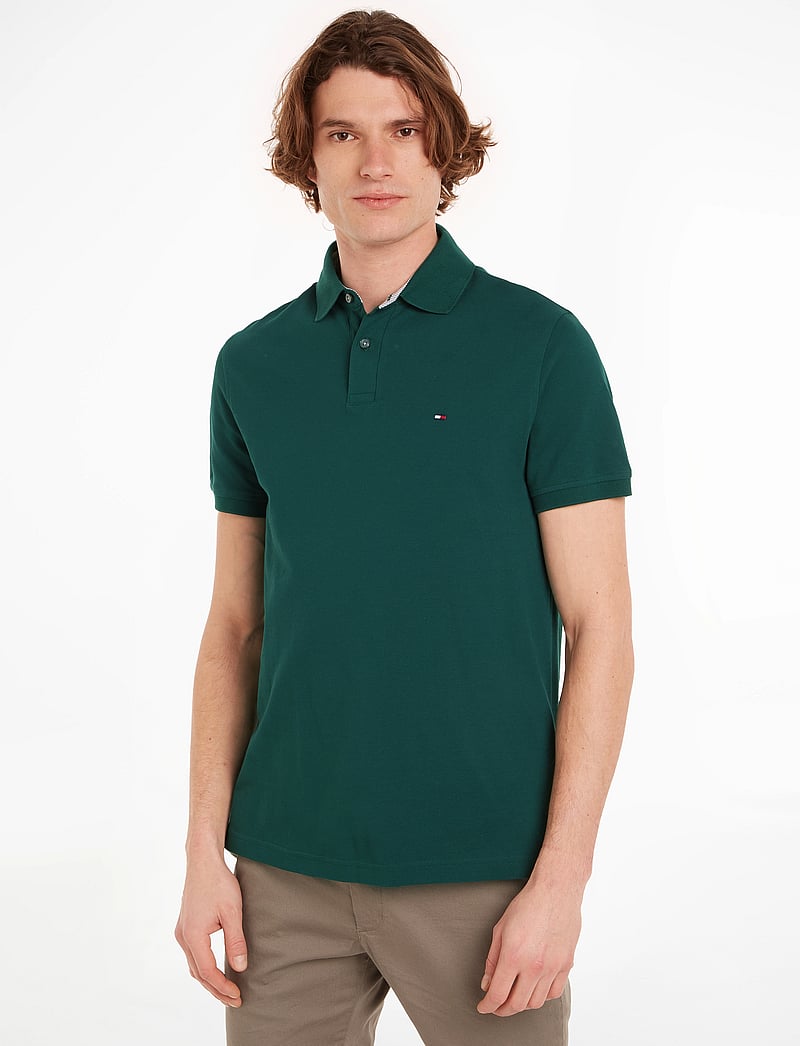 Tommy Hilfiger - CORE 1985 REGULAR POLO - kortärmade pikéer - ornamental green - 0