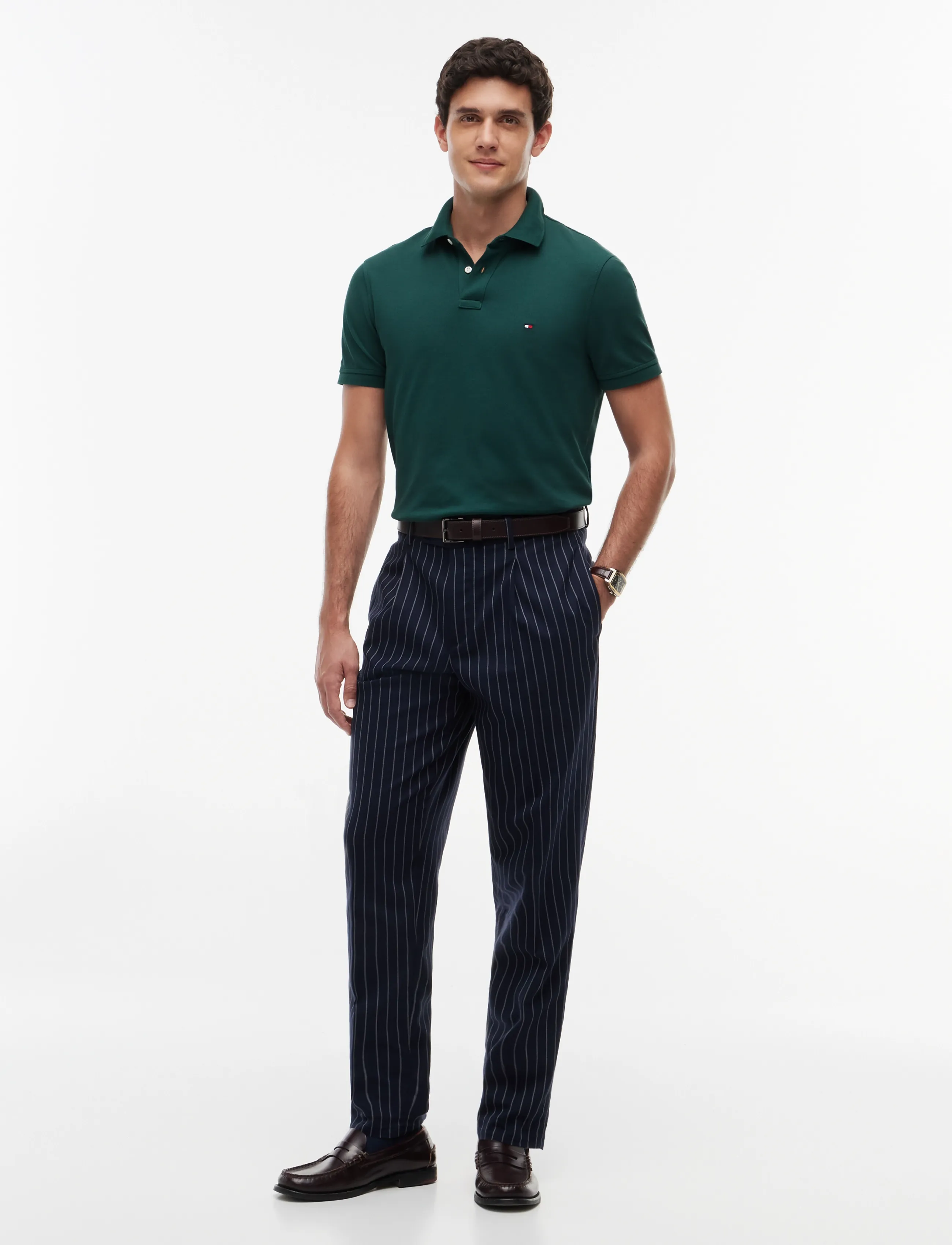 Tommy Hilfiger - 1985 REGULAR POLO - krótki rękaw - ornamental green - 4