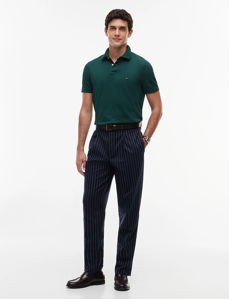 Tommy Hilfiger - CORE 1985 REGULAR POLO - lühikeste varrukatega polod - ornamental green - 4
