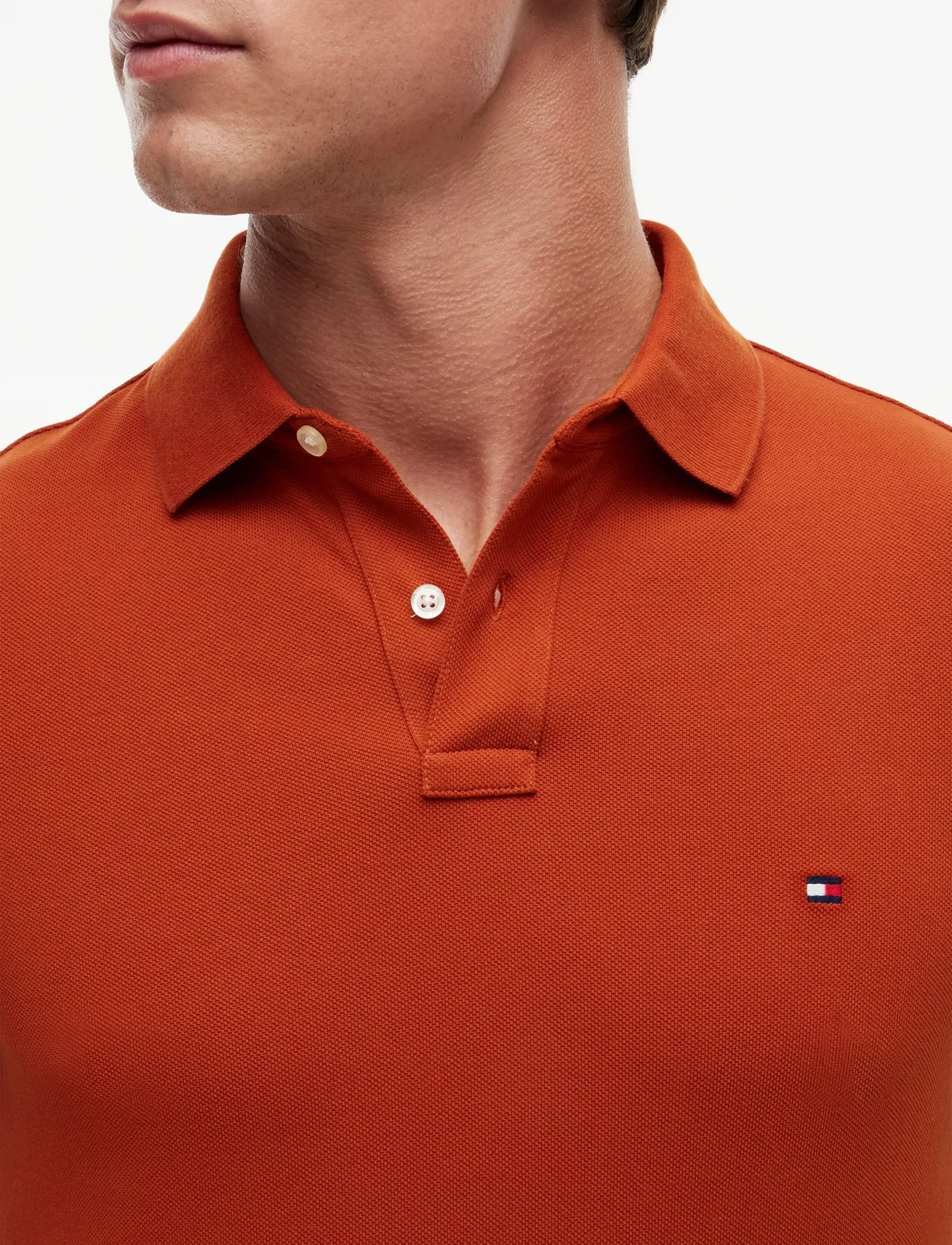 Tommy Hilfiger - 1985 REGULAR POLO - short-sleeved polos - rusty ochre - 3