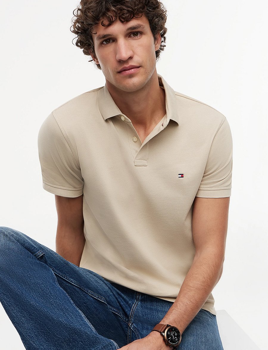 Tommy Hilfiger - CORE 1985 REGULAR POLO - lühikeste varrukatega polod - sandalwood - 4