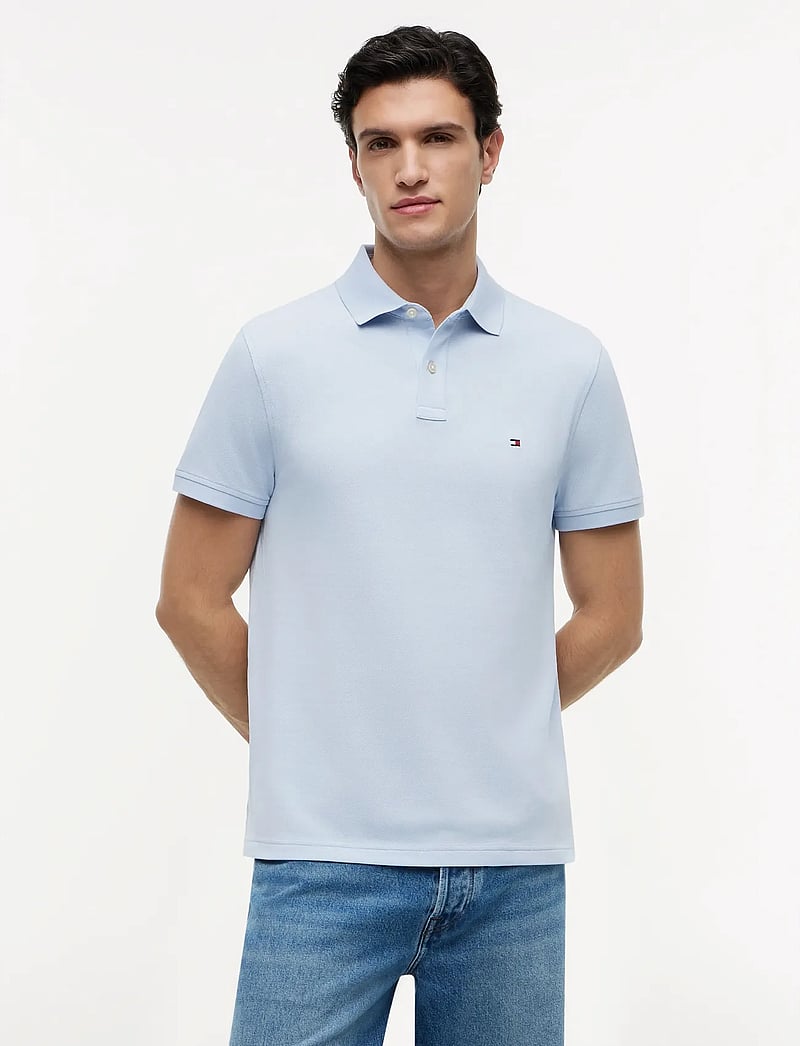 Tommy Hilfiger - 1985 REGULAR POLO - kortärmade pikéer - sky blue - 0