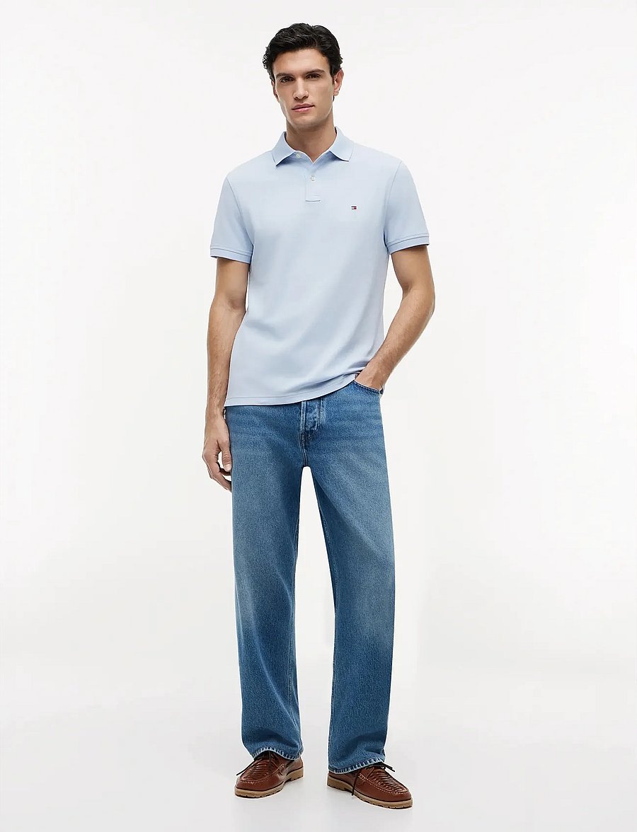 Tommy Hilfiger - CORE 1985 REGULAR POLO - lühikeste varrukatega polod - sky blue - 5
