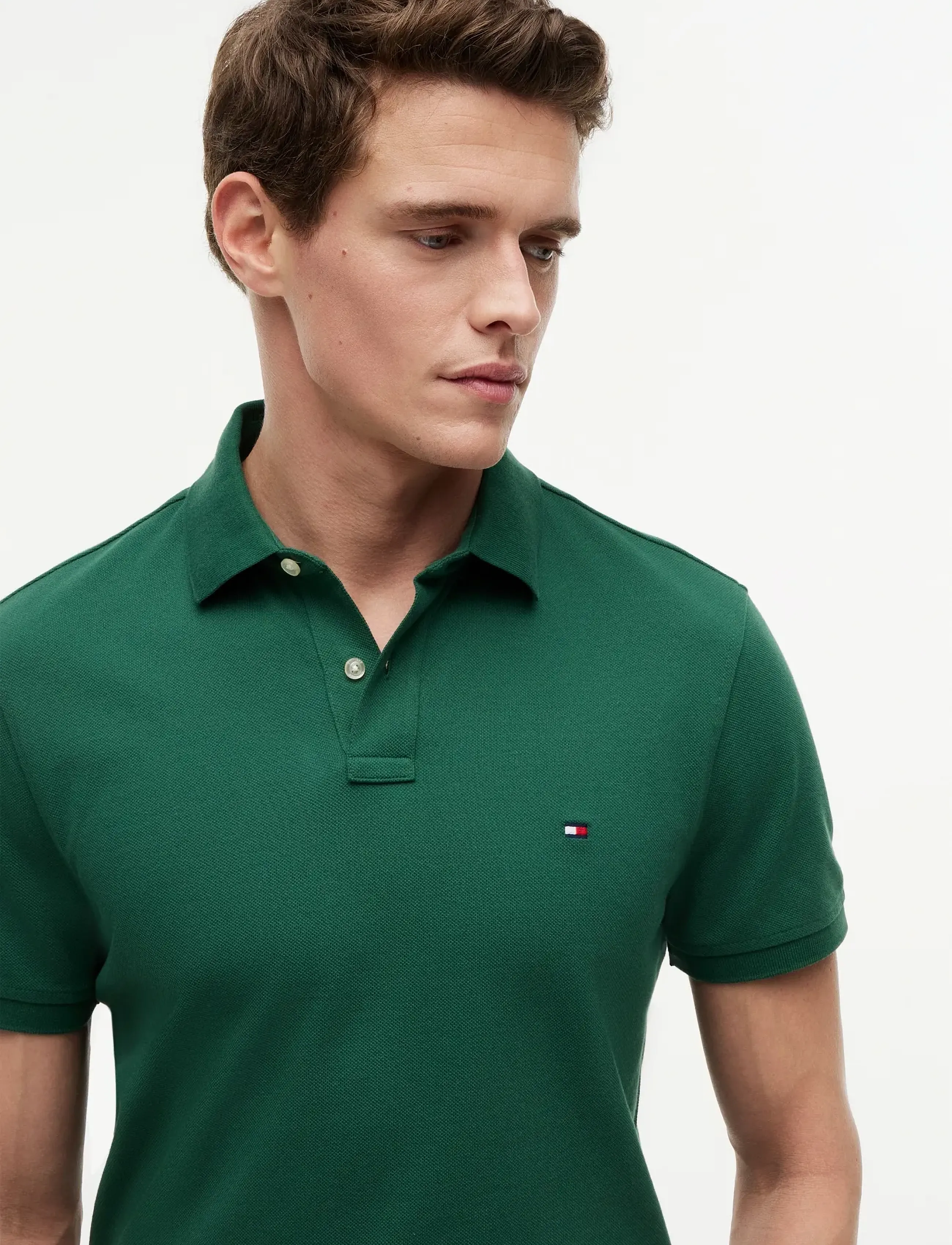 Tommy Hilfiger - 1985 REGULAR POLO - kurzärmelig - street green - 3
