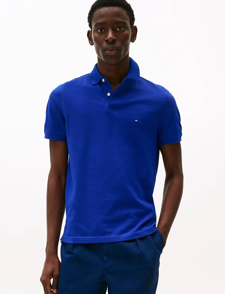 Tommy Hilfiger - CORE 1985 REGULAR POLO - lühikeste varrukatega polod - wedge blue - 0