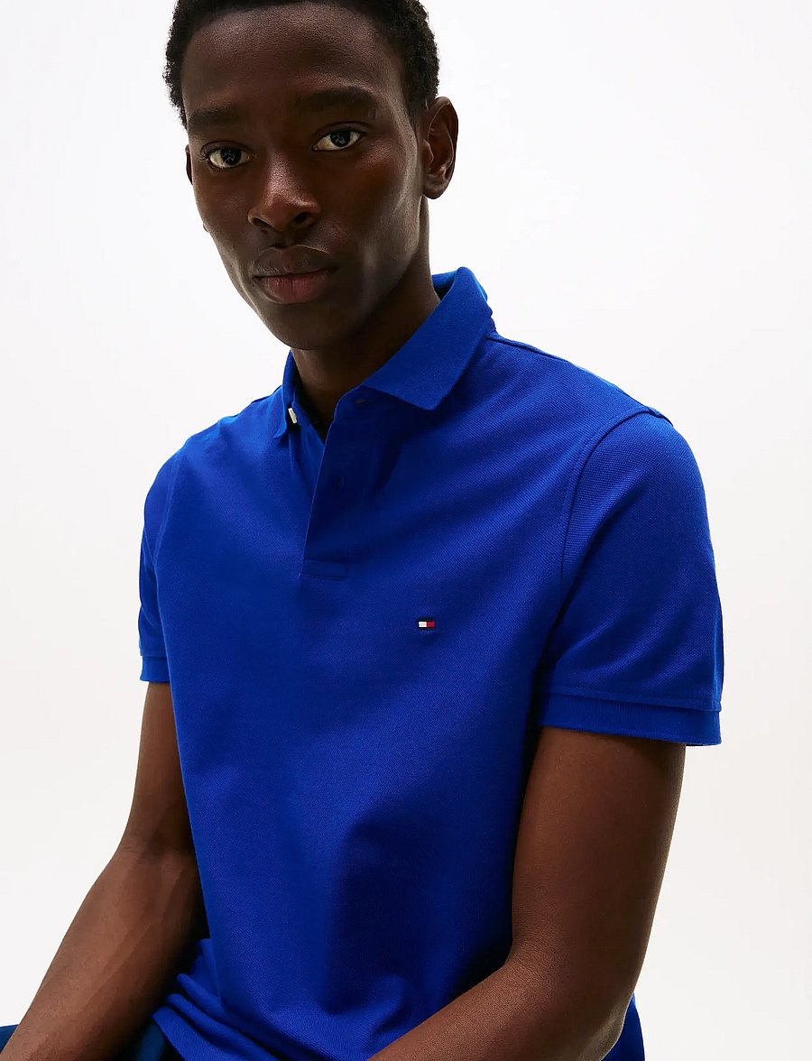 Tommy Hilfiger - CORE 1985 REGULAR POLO - lühikeste varrukatega polod - wedge blue - 5