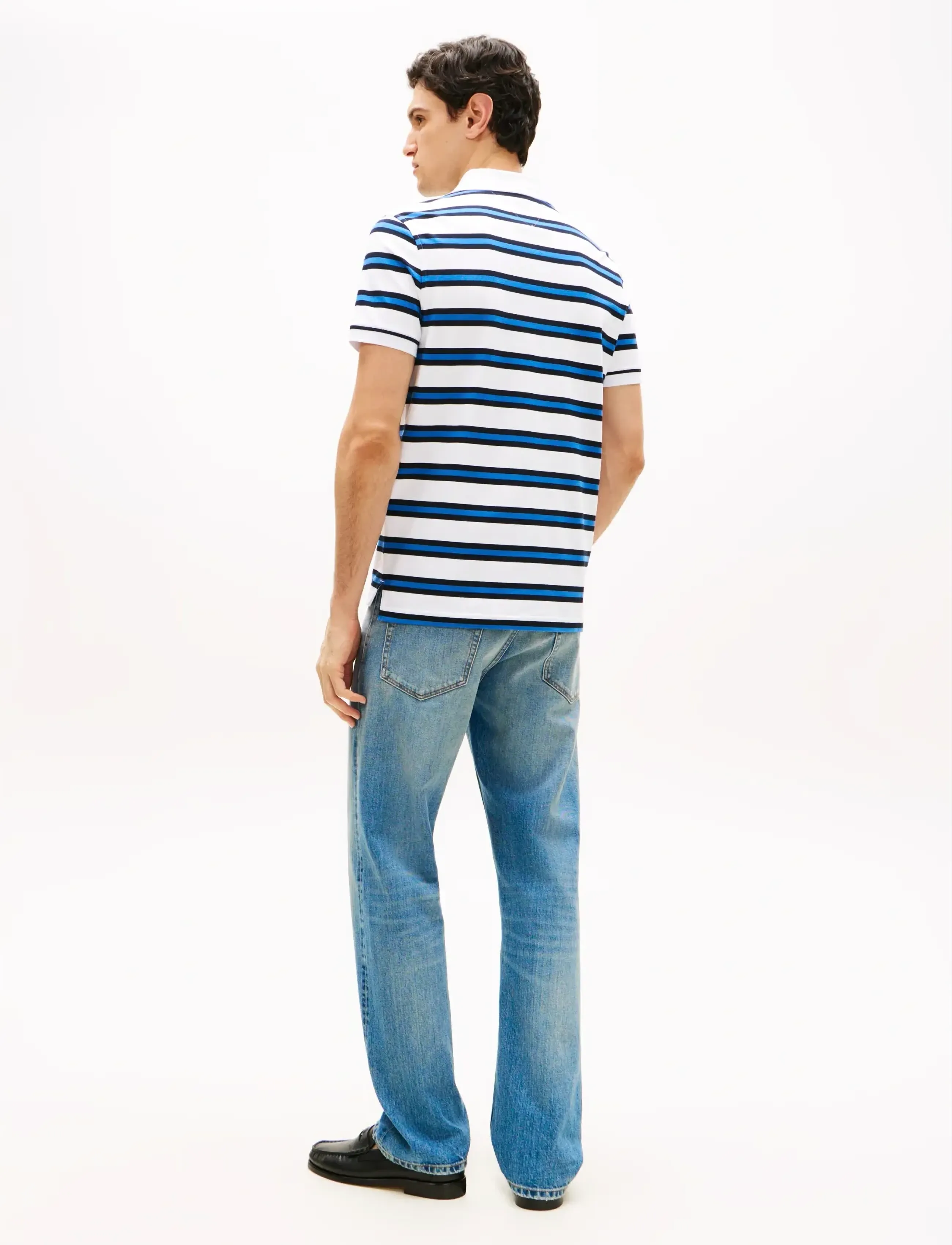 Tommy Hilfiger - 1985 REGULAR POLO - short-sleeved polos - white   desert sky multi - 2