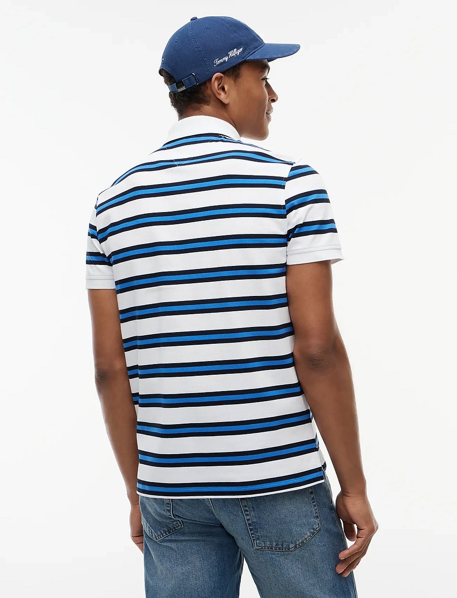 Tommy Hilfiger - 1985 REGULAR POLO - kortärmade pikéer - white desert sky multi - 2