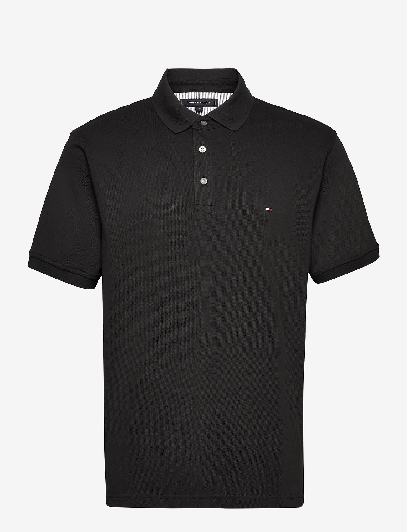 Tommy Hilfiger - CORE 1985 SLIM POLO - lühikeste varrukatega polod - black - 1